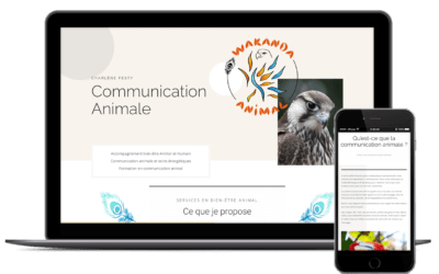 Création site internet communication animale
