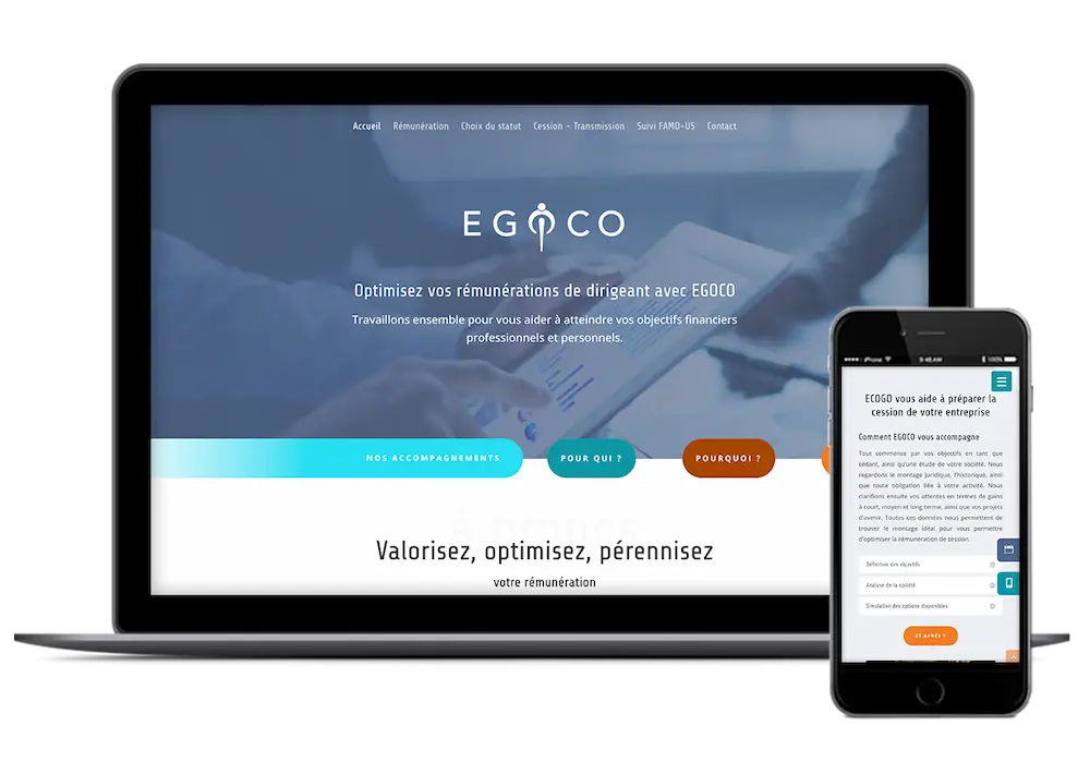 Site Egoco Optimisation Financiere Des Entreprises